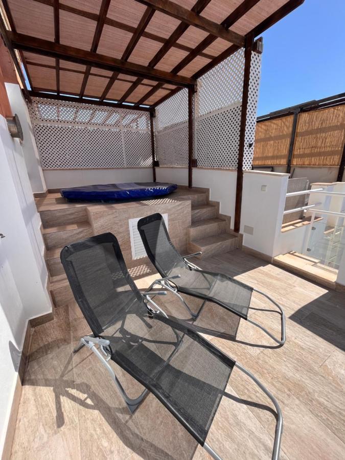 Atico Helena Con Solarium Y Jacuzzi Privado En Laguna Beach Vera Bagian luar foto