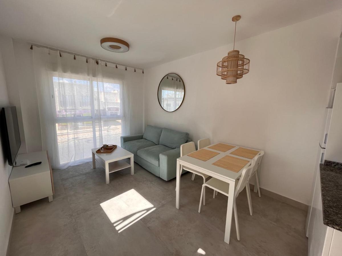 Atico Helena Con Solarium Y Jacuzzi Privado En Laguna Beach Vera Bagian luar foto