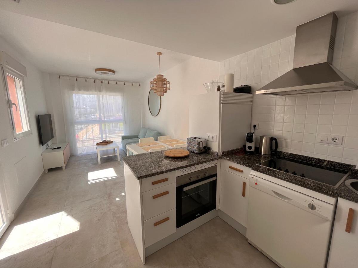 Atico Helena Con Solarium Y Jacuzzi Privado En Laguna Beach Vera Bagian luar foto